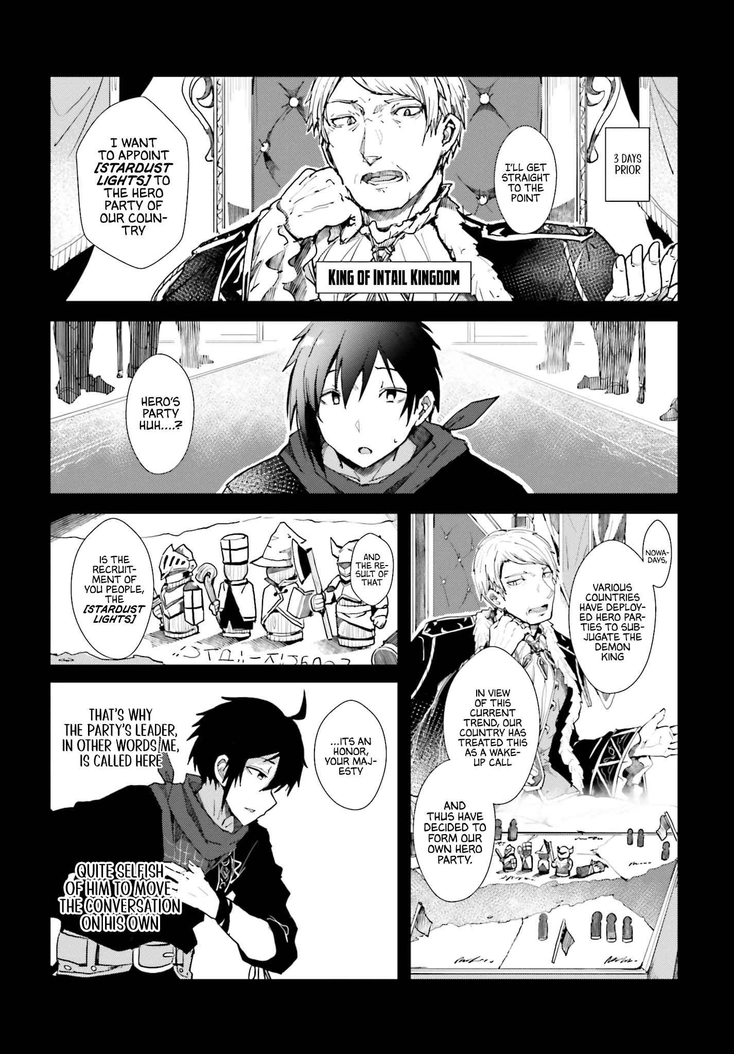 A Heroic Tale About Starting With a Personal Relations Cheat(Ability) and Letting Others Do the Job Chapter 1 page 8