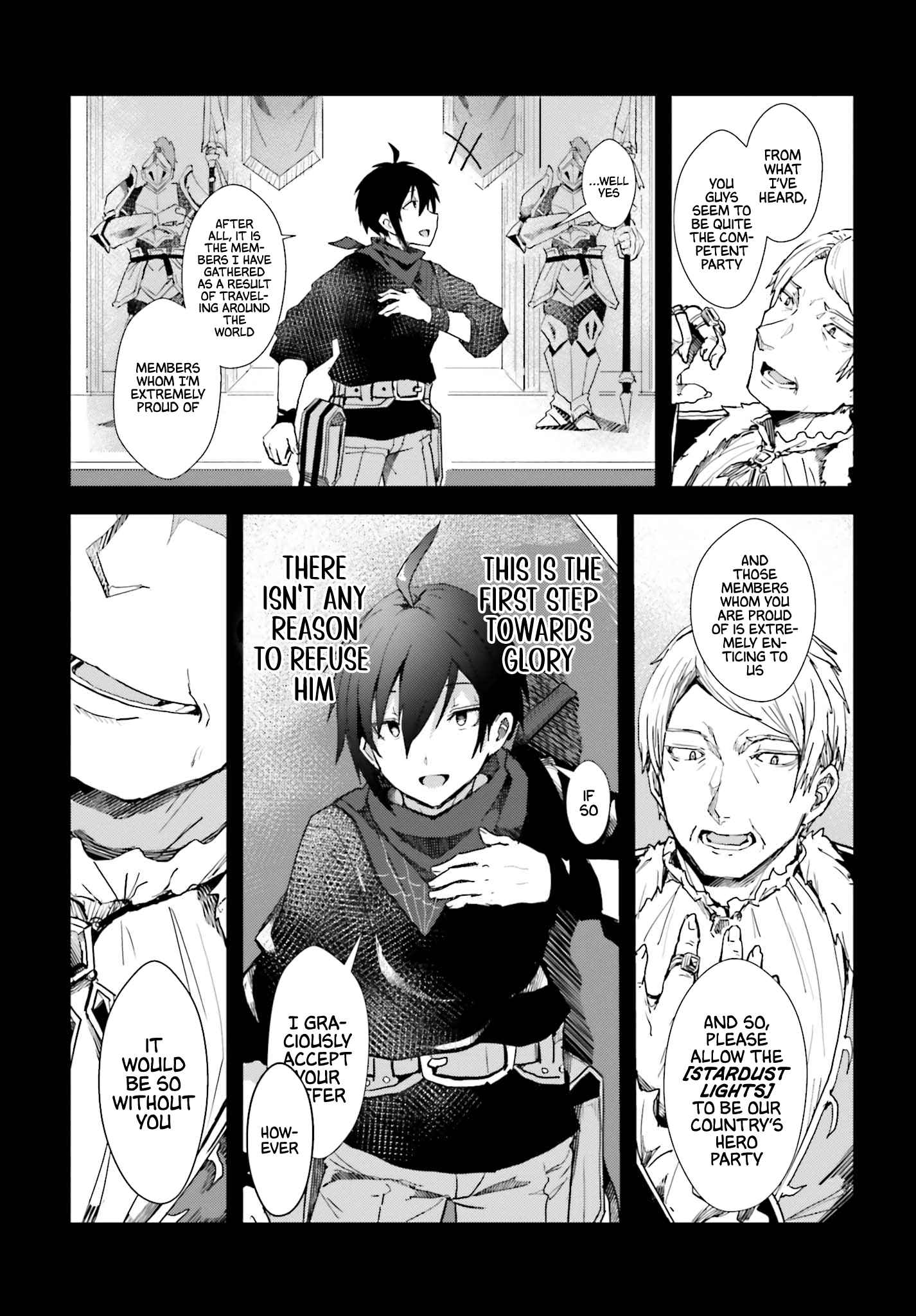 A Heroic Tale About Starting With a Personal Relations Cheat(Ability) and Letting Others Do the Job Chapter 1 page 9