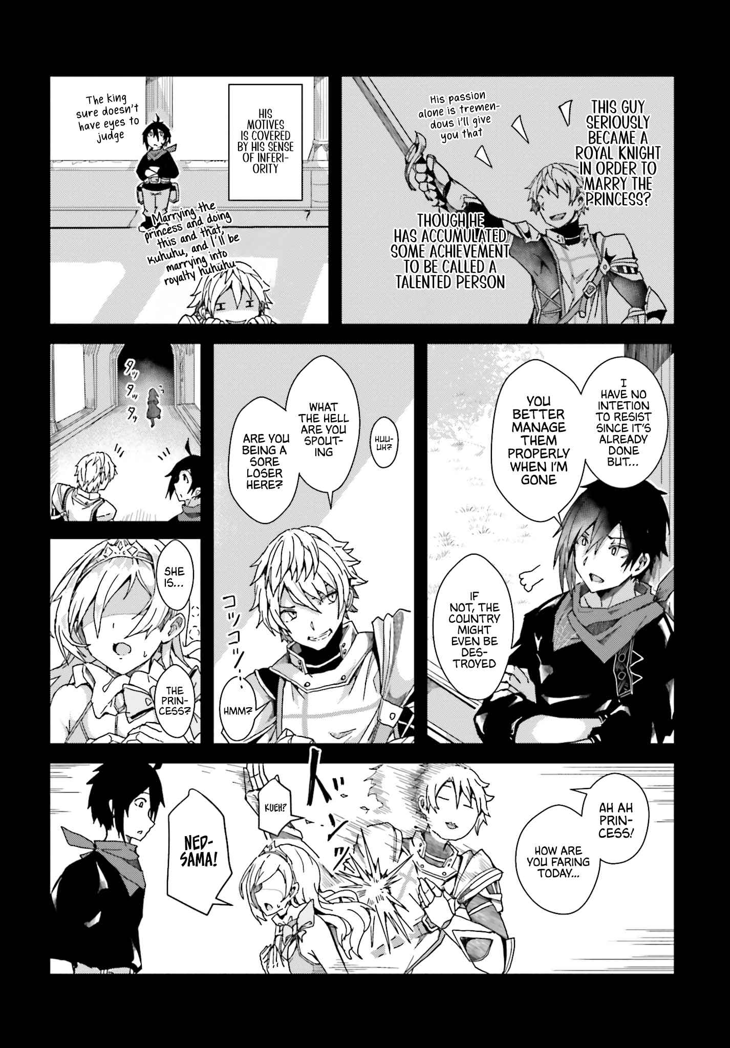 A Heroic Tale About Starting With a Personal Relations Cheat(Ability) and Letting Others Do the Job Chapter 2 page 8