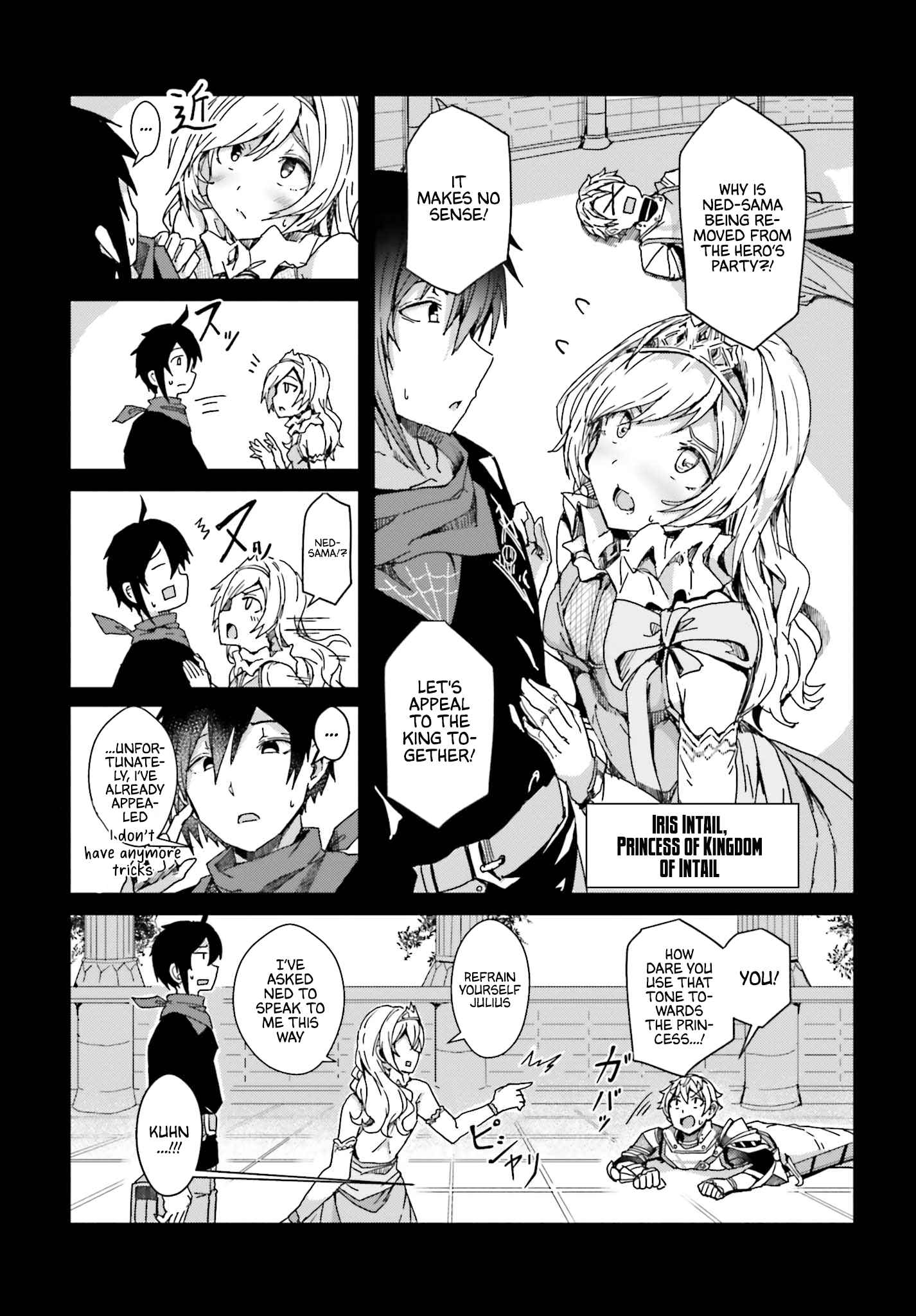 A Heroic Tale About Starting With a Personal Relations Cheat(Ability) and Letting Others Do the Job Chapter 2 page 9