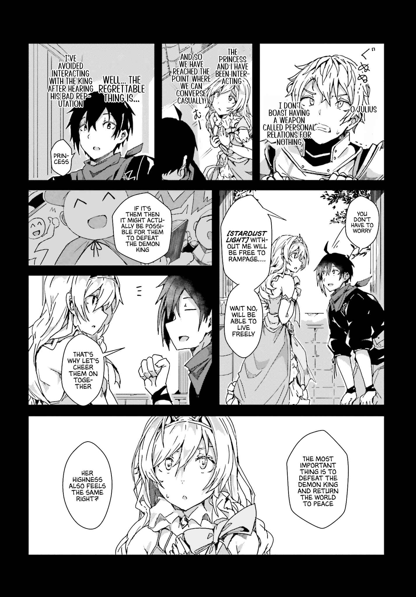 A Heroic Tale About Starting With a Personal Relations Cheat(Ability) and Letting Others Do the Job Chapter 2 page 10