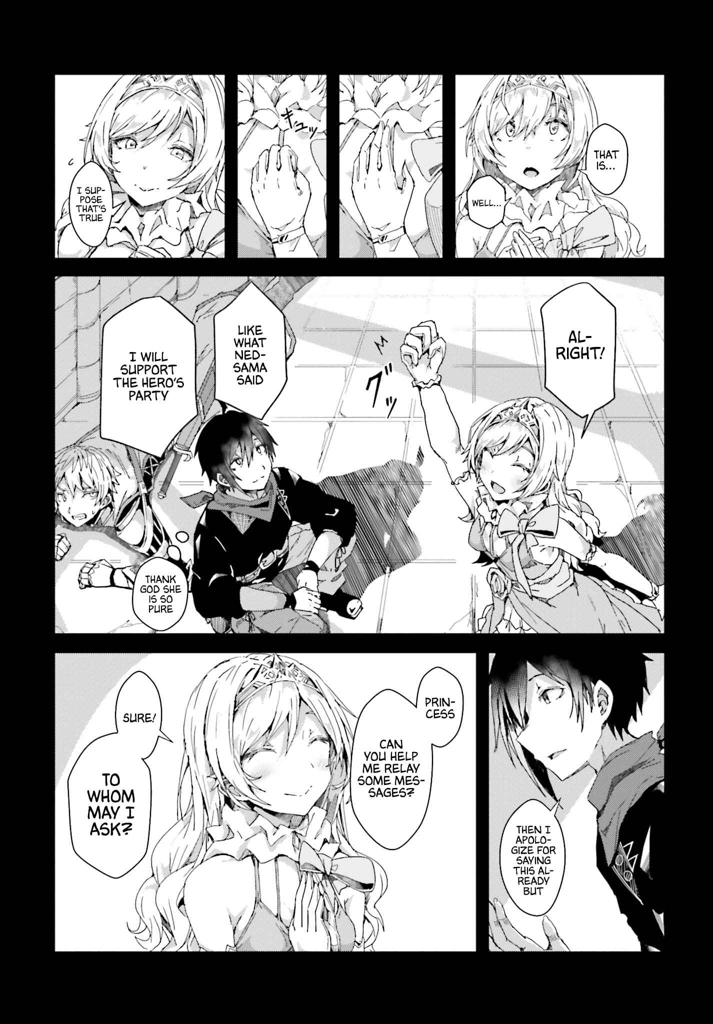 A Heroic Tale About Starting With a Personal Relations Cheat(Ability) and Letting Others Do the Job Chapter 2 page 11