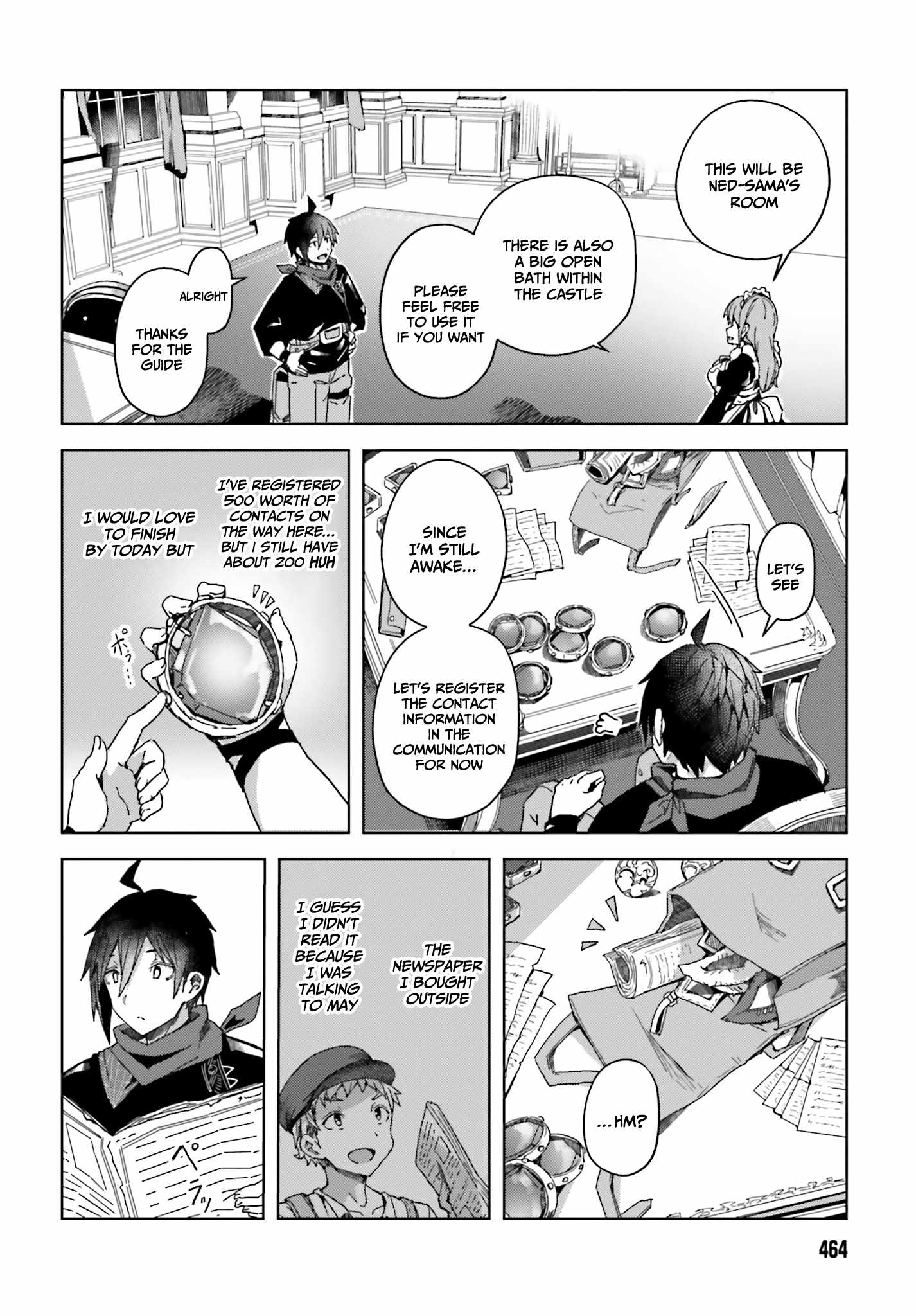 A Heroic Tale About Starting With a Personal Relations Cheat(Ability) and Letting Others Do the Job Chapter 3 page 14