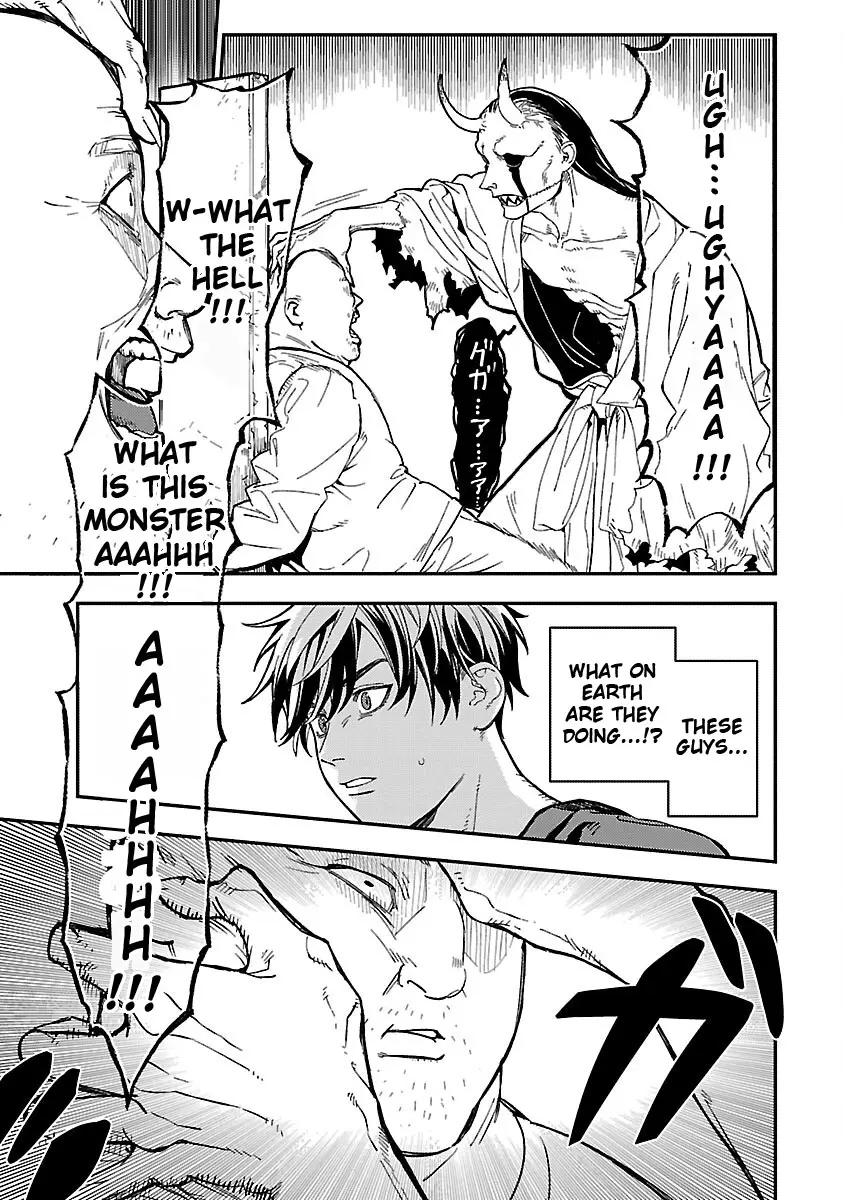 A middle-aged man who returns from another world goes back to when he was 17 and becomes unbeatable Chapter 14 page 10