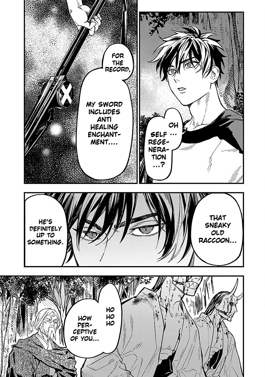 A middle-aged man who returns from another world goes back to when he was 17 and becomes unbeatable Chapter 15 page 8
