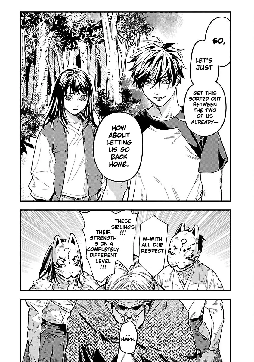 A middle-aged man who returns from another world goes back to when he was 17 and becomes unbeatable Chapter 15 page 21