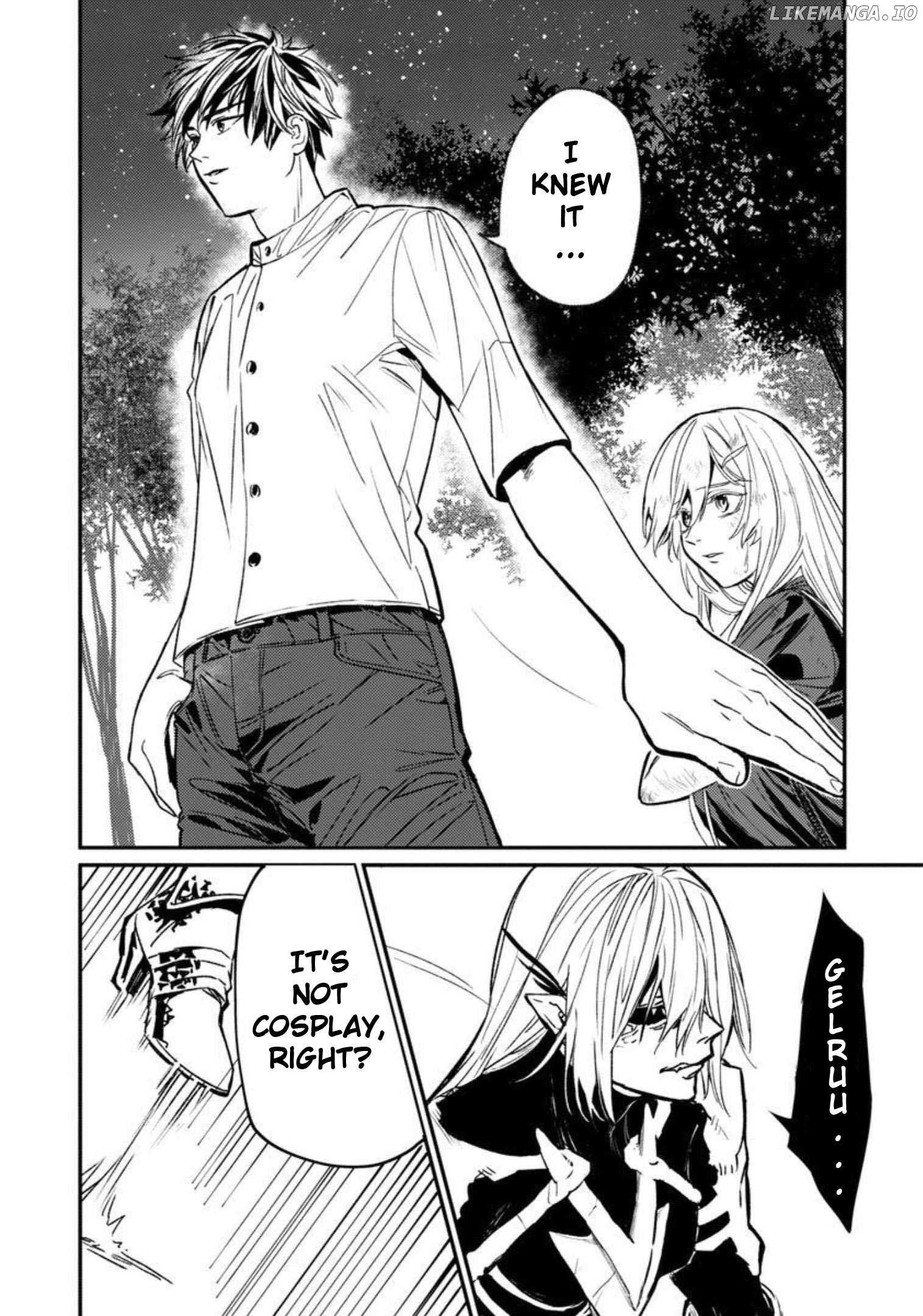 A middle-aged man who returns from another world goes back to when he was 17 and becomes unbeatable Chapter 2 page 31