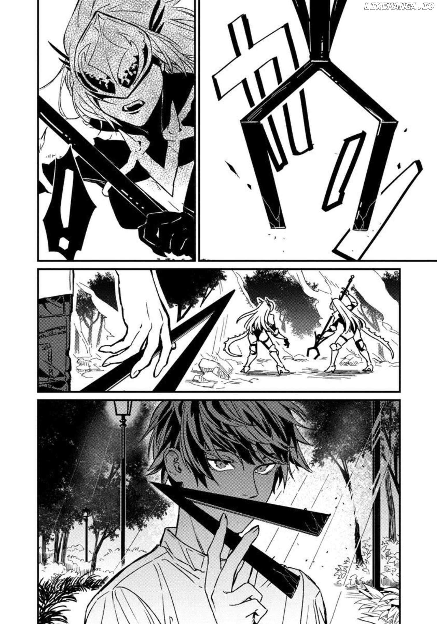 A middle-aged man who returns from another world goes back to when he was 17 and becomes unbeatable Chapter 2 page 37