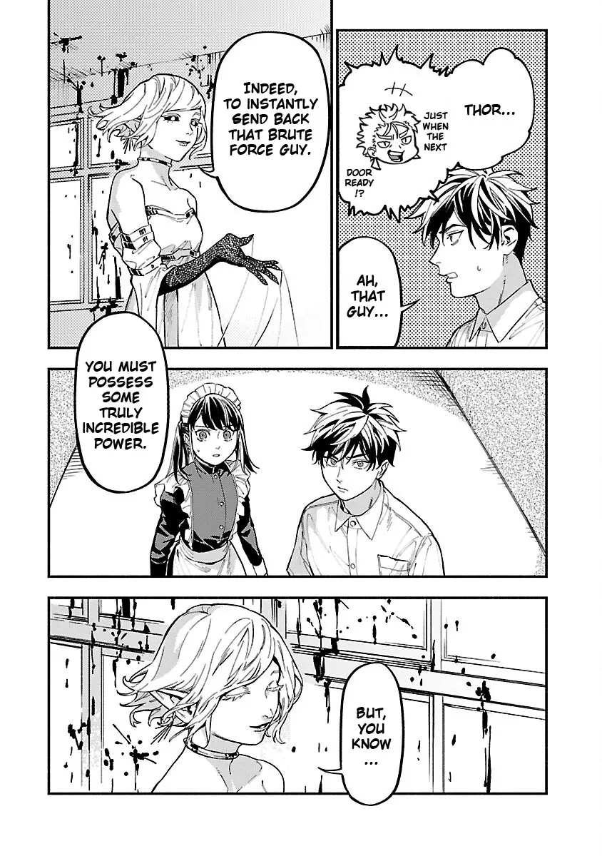 A middle-aged man who returns from another world goes back to when he was 17 and becomes unbeatable Chapter 20 page 8
