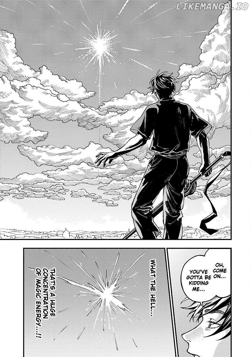 A middle-aged man who returns from another world goes back to when he was 17 and becomes unbeatable Chapter 27 page 16