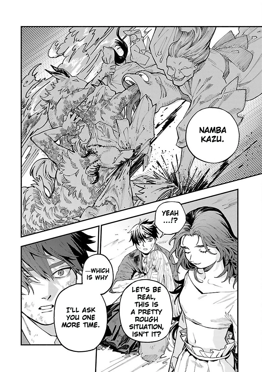 A middle-aged man who returns from another world goes back to when he was 17 and becomes unbeatable Chapter 30 page 14