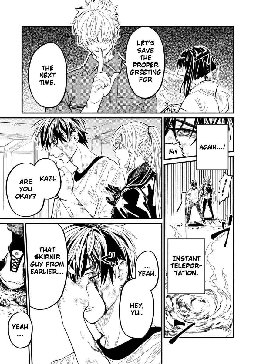 A middle-aged man who returns from another world goes back to when he was 17 and becomes unbeatable Chapter 7 page 9