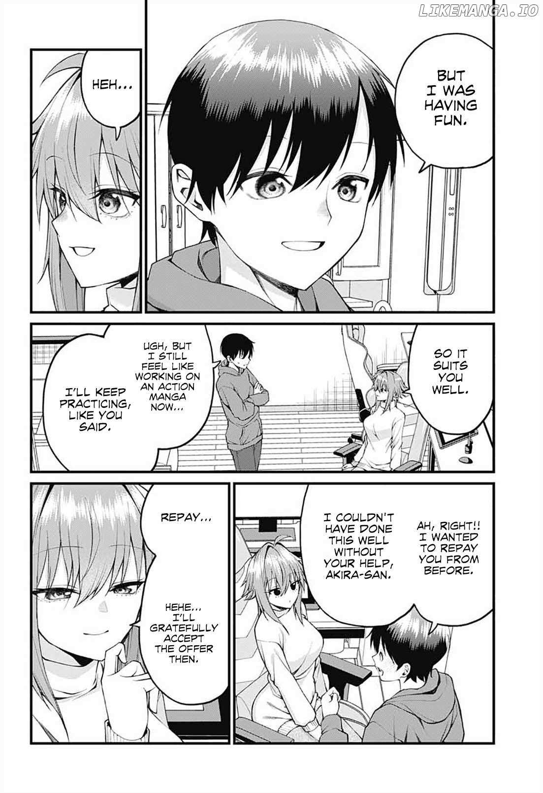 Akanabe-sensei Doesn’t Know about Embarrassment Chapter 25 page 12