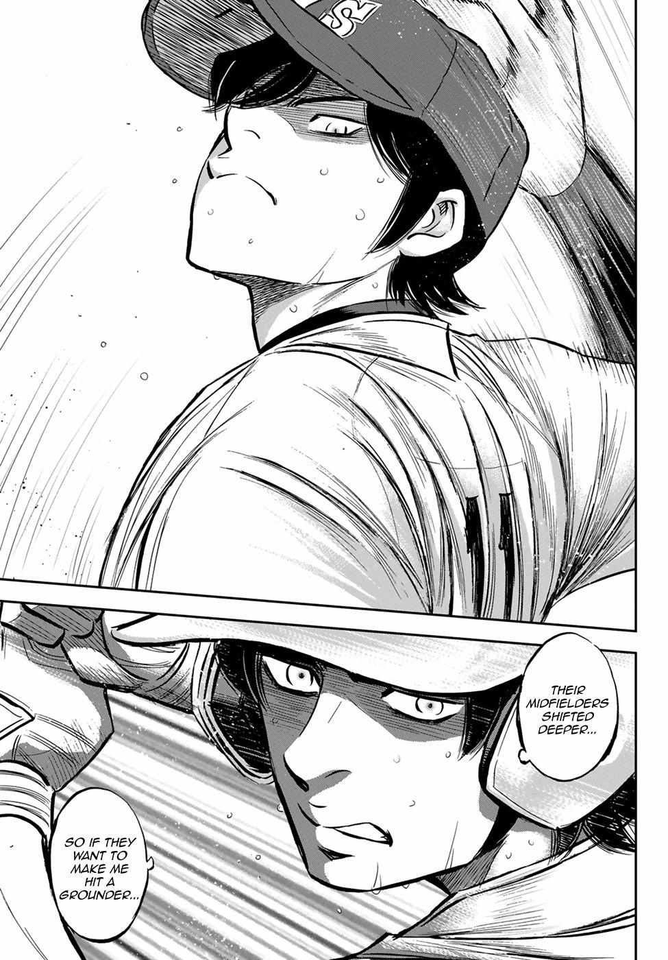 Diamond no Ace Act 2 Chapter 211 page 14