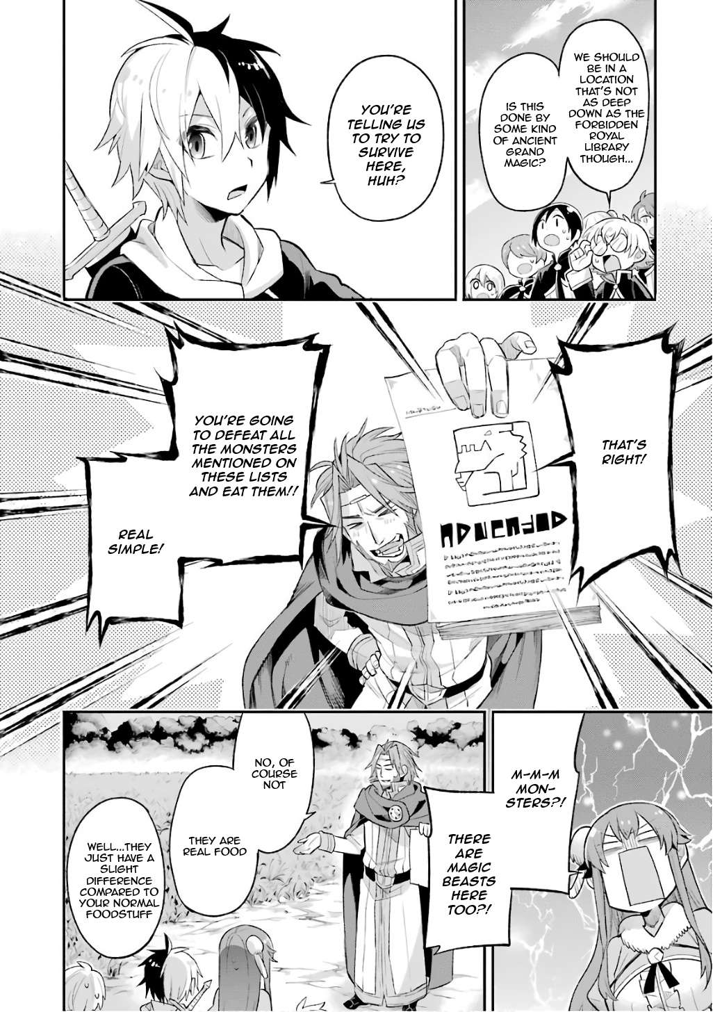 Eiyuu Kyoushitsu Vol.4 Chapter 11: An encounter with something that tastes better than me 1 page 7