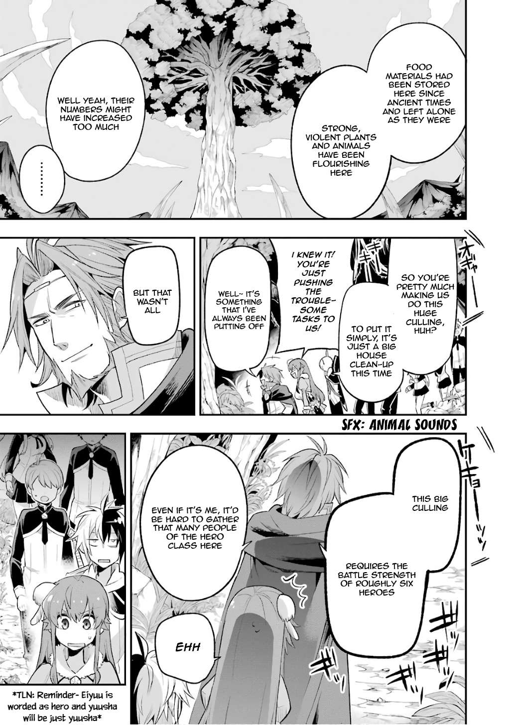 Eiyuu Kyoushitsu Vol.4 Chapter 11: An encounter with something that tastes better than me 1 page 8
