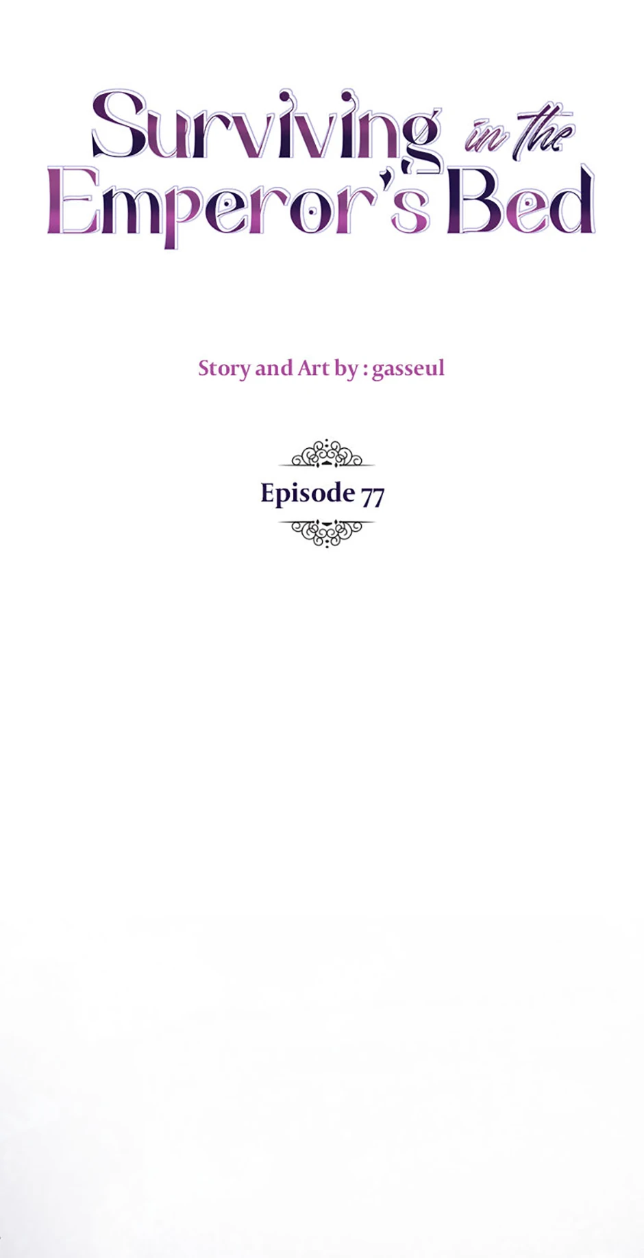 How to survive sleeping with the emperor Chapter 77 page 33