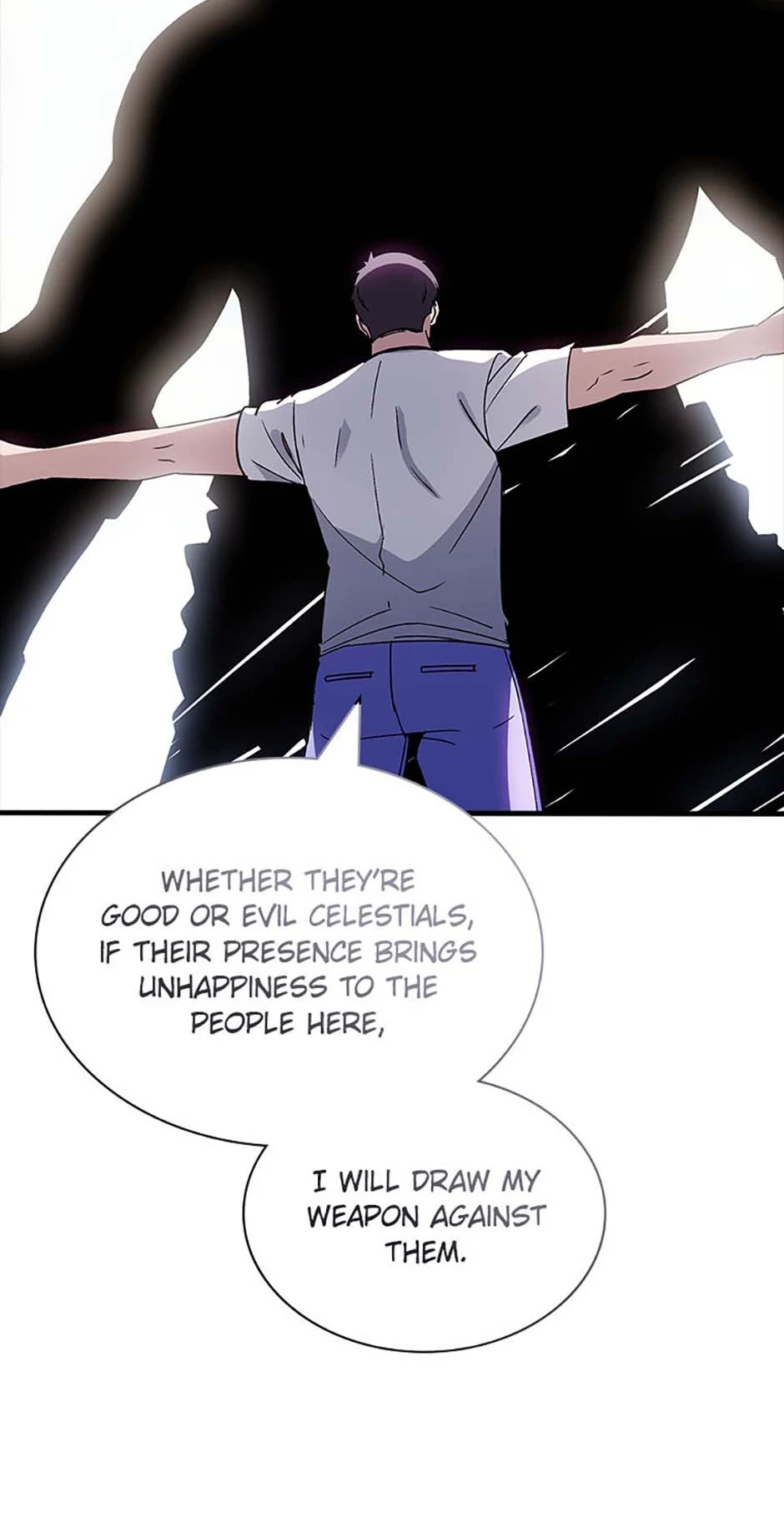 I have an SSS-rank Trait, but I want a Normal Life Chapter 114 page 54