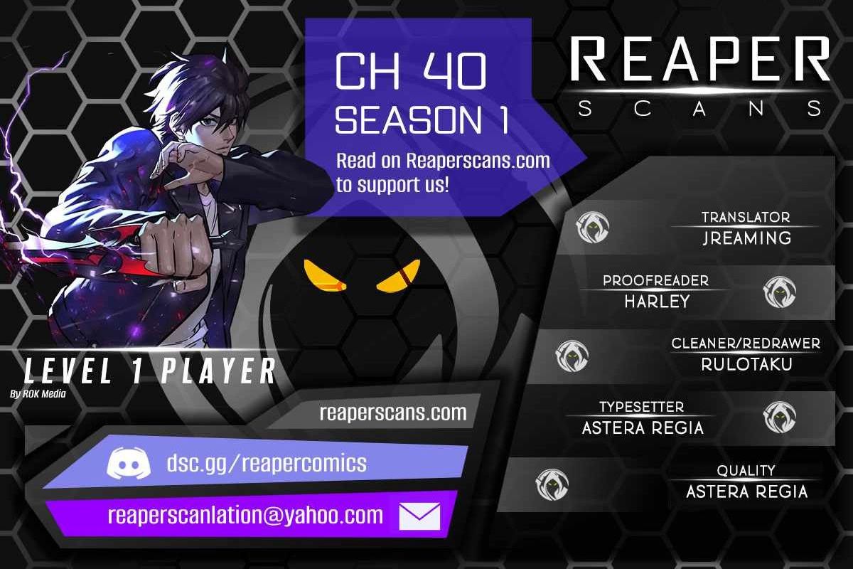 Level 1 Player Chapter 40 page 0
