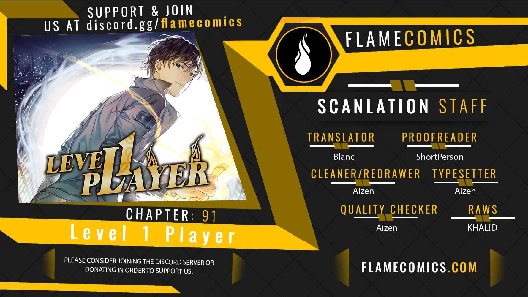 Level 1 Player Chapter 91 page 1