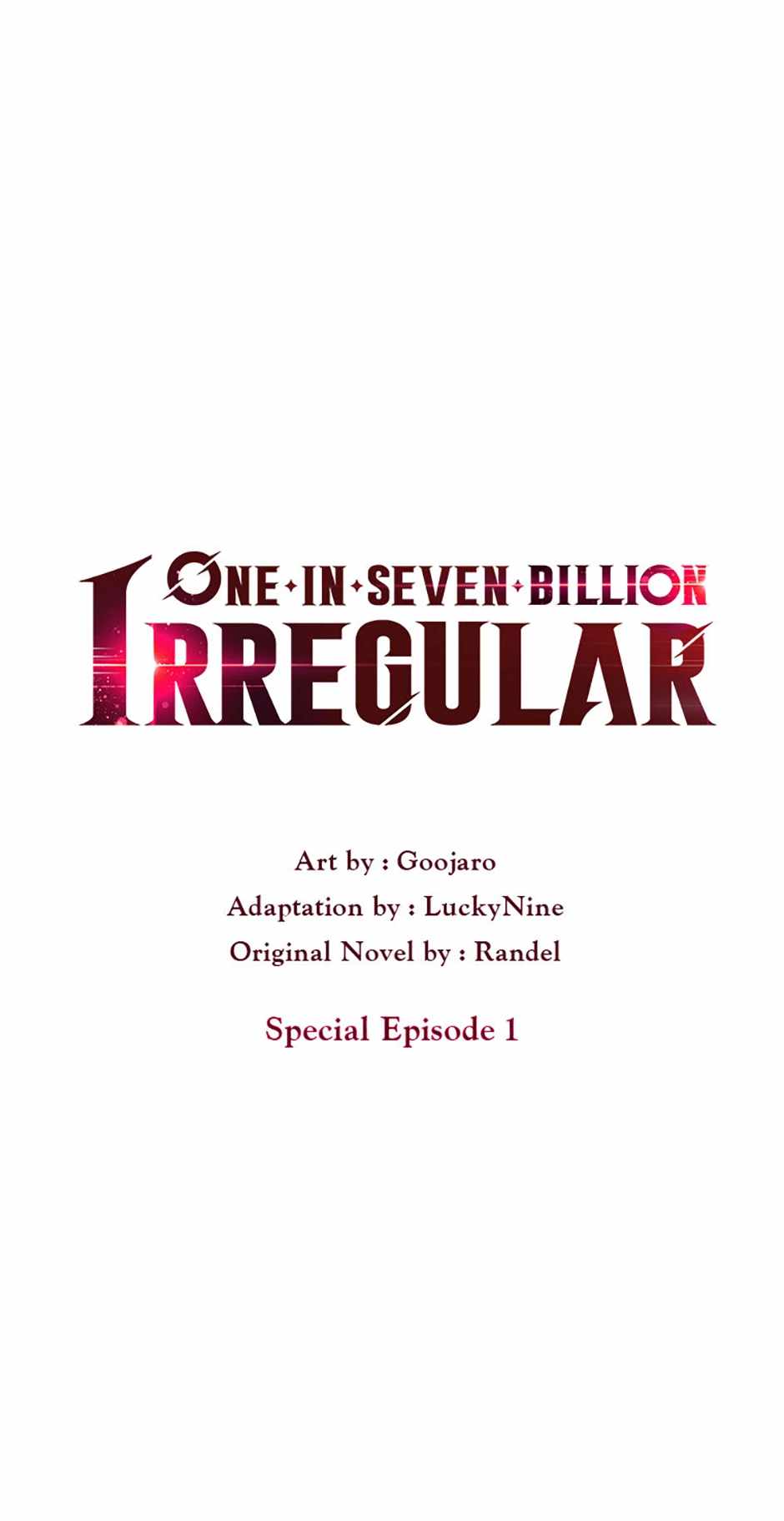 One in seven billion irregular (One-of-a-Kind Irregular) Chapter 104 page 19