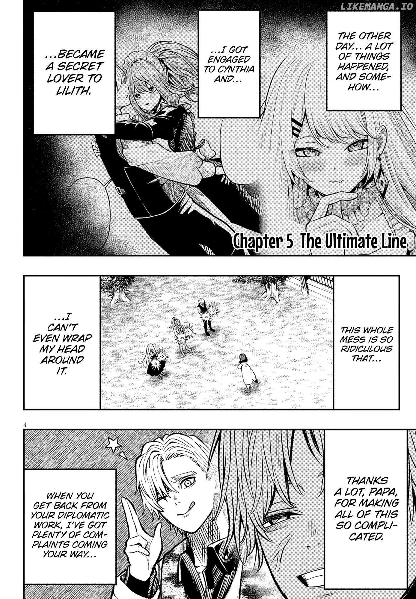 Reincarnated as the lazy and villainous noble, I broke the scenario and became the most formidable with extraordinary magic Chapter 5 page 4