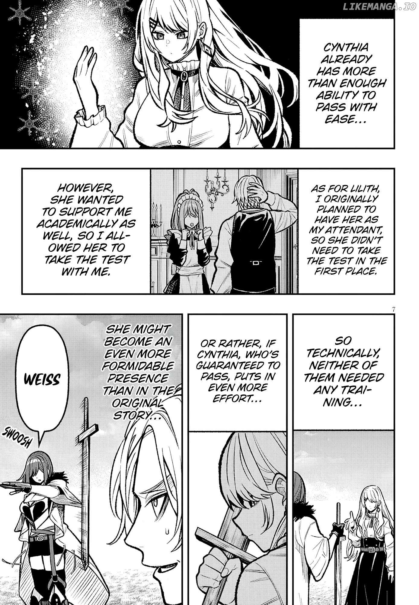 Reincarnated as the lazy and villainous noble, I broke the scenario and became the most formidable with extraordinary magic Chapter 5 page 7