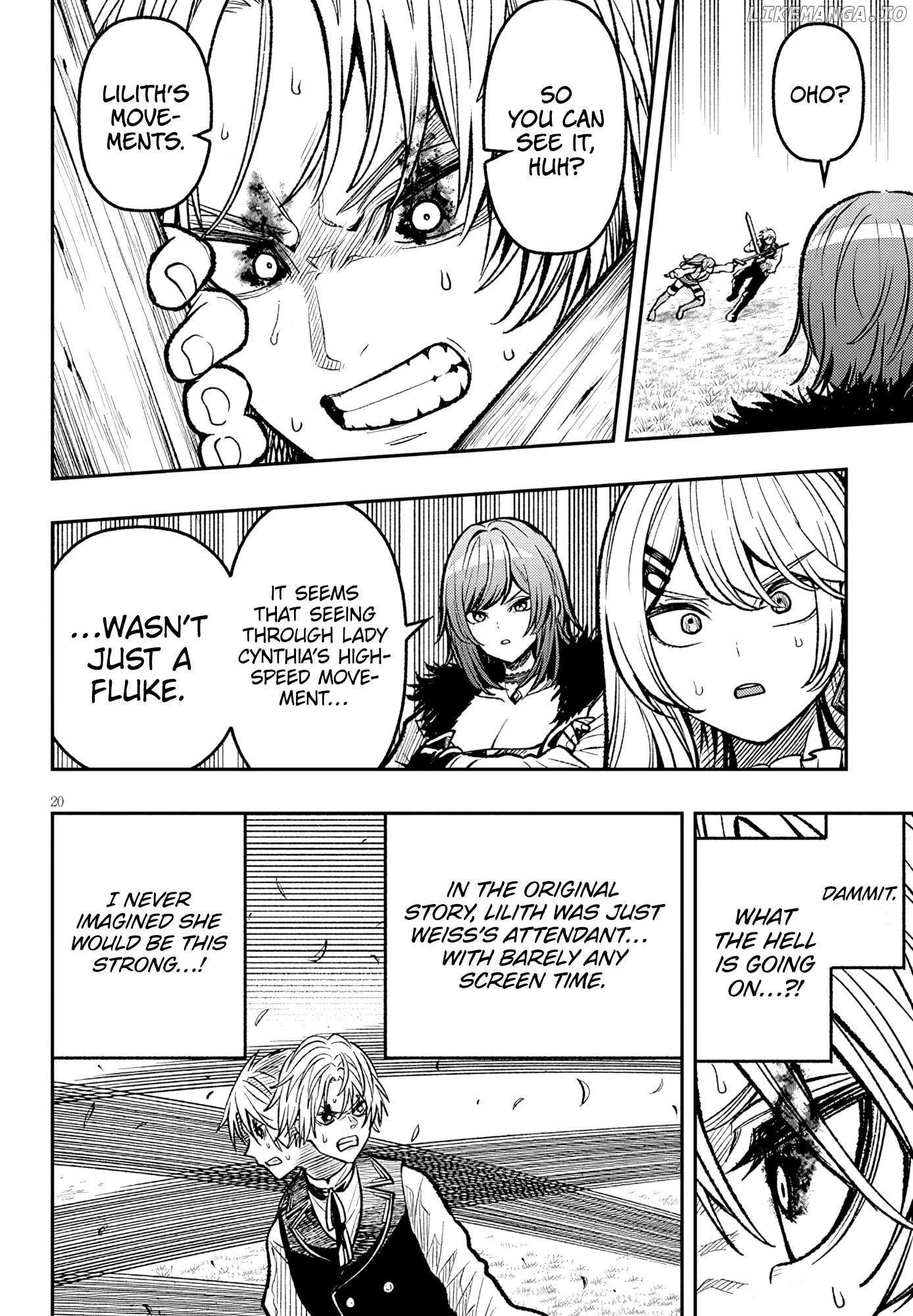 Reincarnated as the lazy and villainous noble, I broke the scenario and became the most formidable with extraordinary magic Chapter 5 page 20