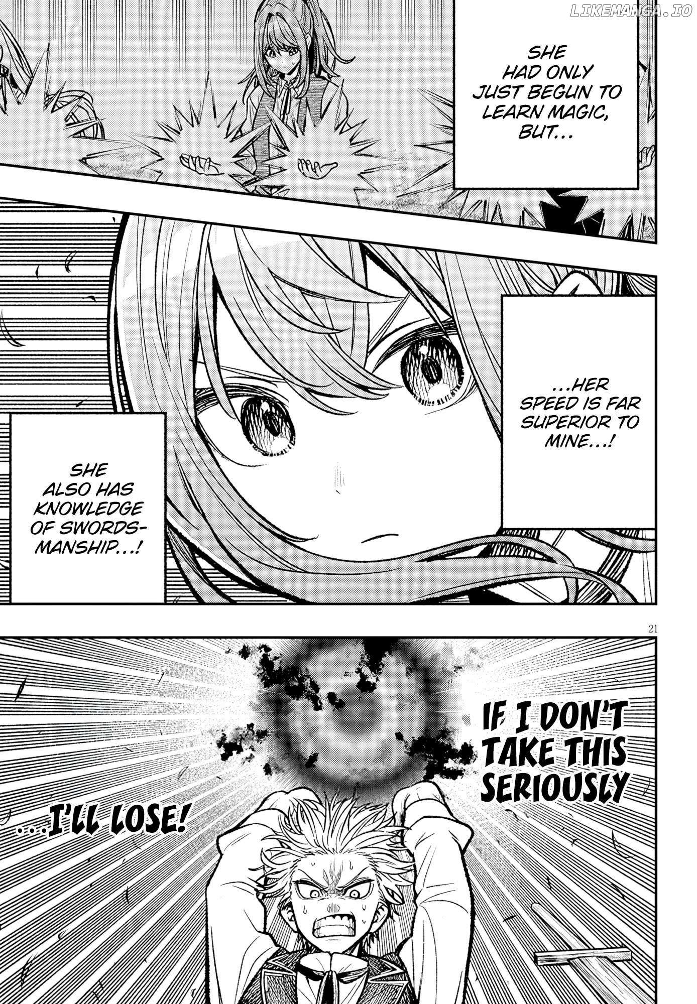 Reincarnated as the lazy and villainous noble, I broke the scenario and became the most formidable with extraordinary magic Chapter 5 page 21