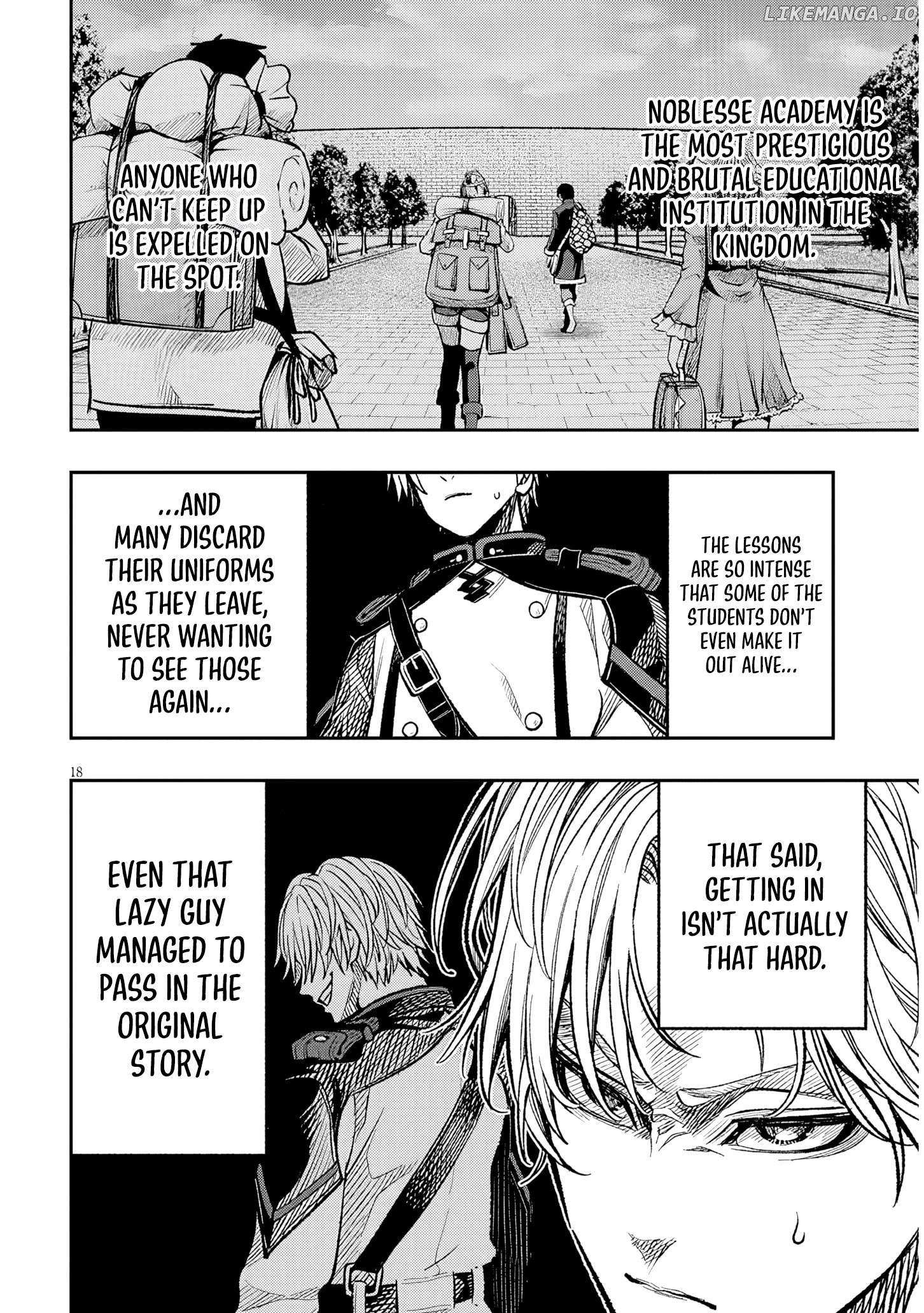 Reincarnated as the lazy and villainous noble, I broke the scenario and became the most formidable with extraordinary magic Chapter 6 page 17