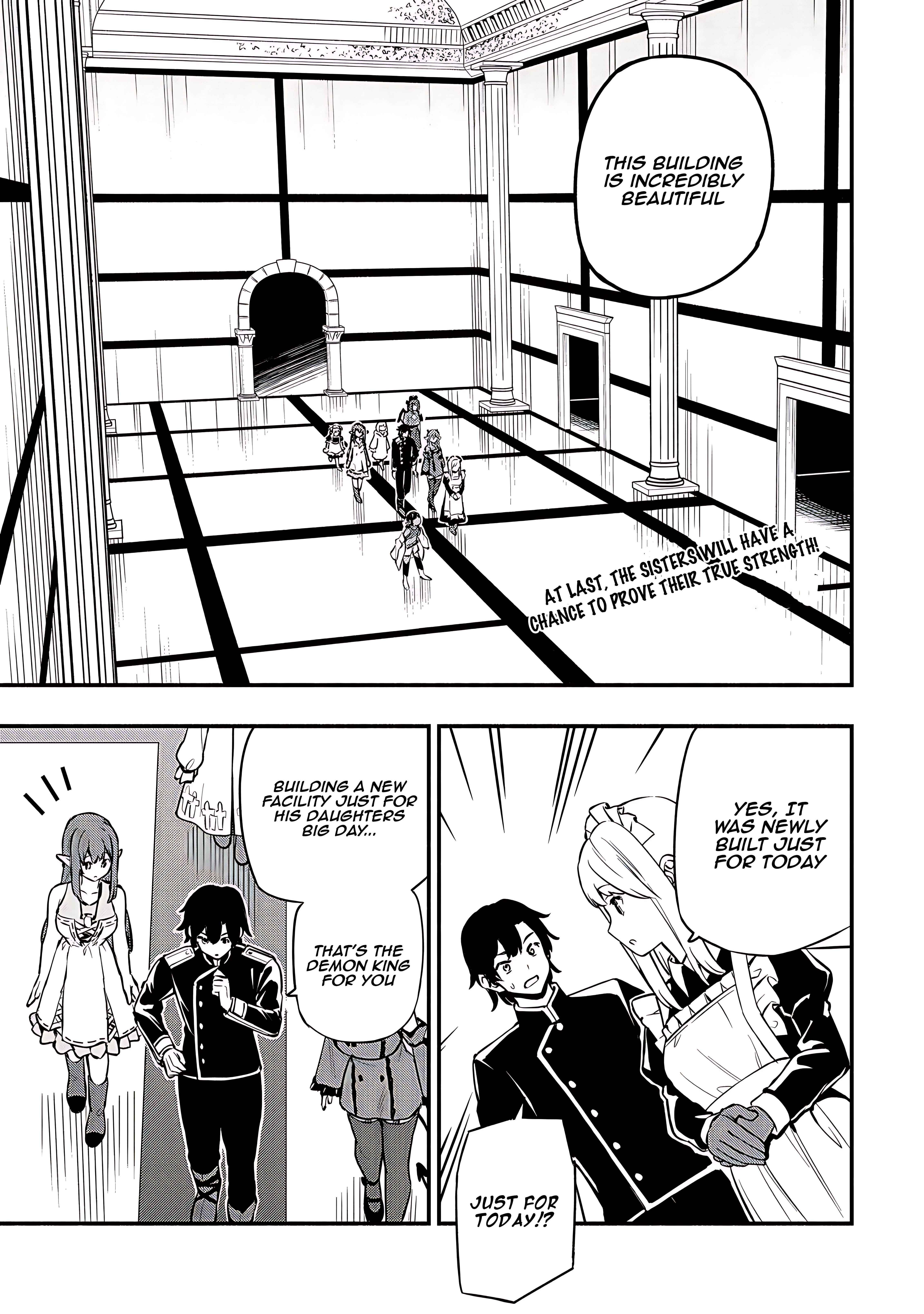 The Demon King’s Educator -The common teacher who has been exiled from the Brave Academy becomes a private teacher for the Devil’s daughters- Chapter 25 page 2