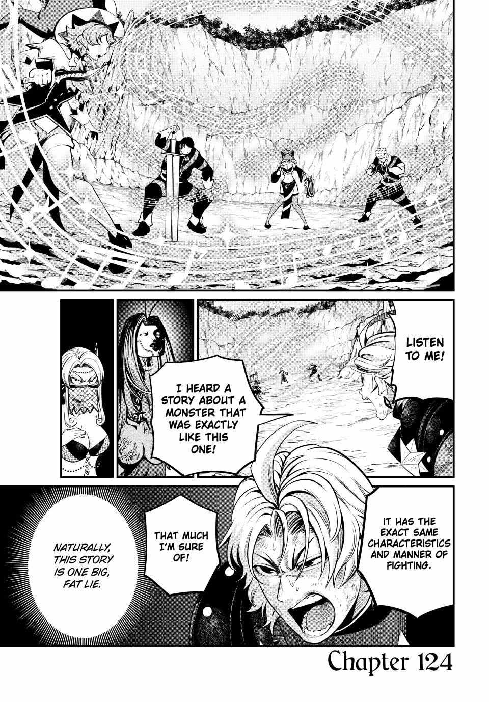 The Exiled Reincarnated Heavy Knight Is Unrivaled in Game Knowledge Chapter 124 page 0
