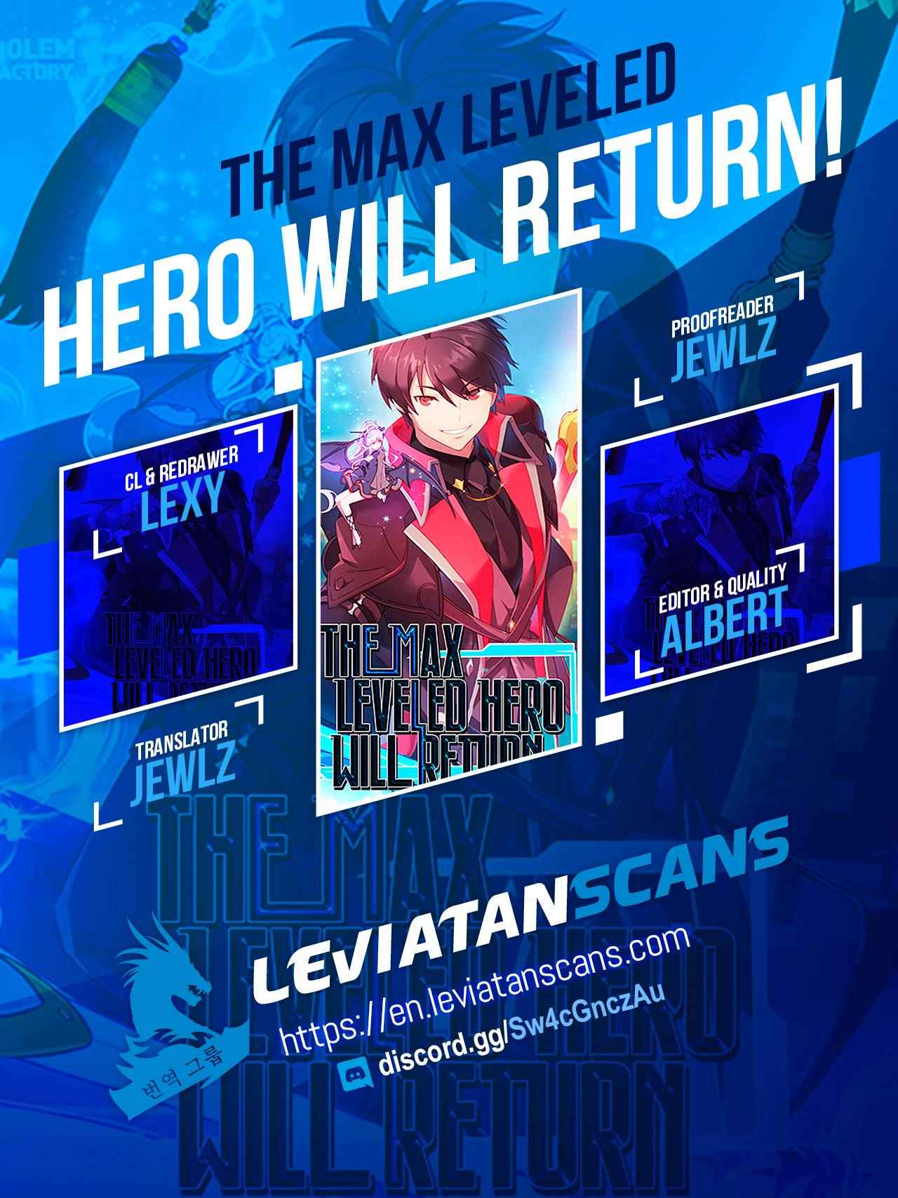 The MAX leveled hero will return! Chapter 120 page 0