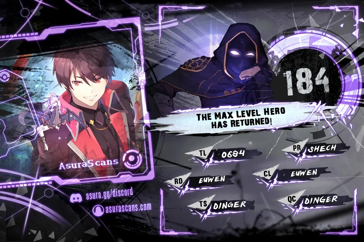 The MAX leveled hero will return! Chapter 184 page 1