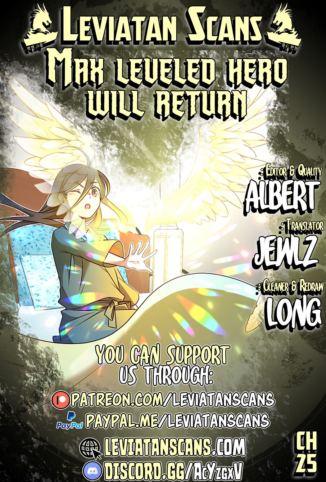 The MAX leveled hero will return! chapter 25 page 0
