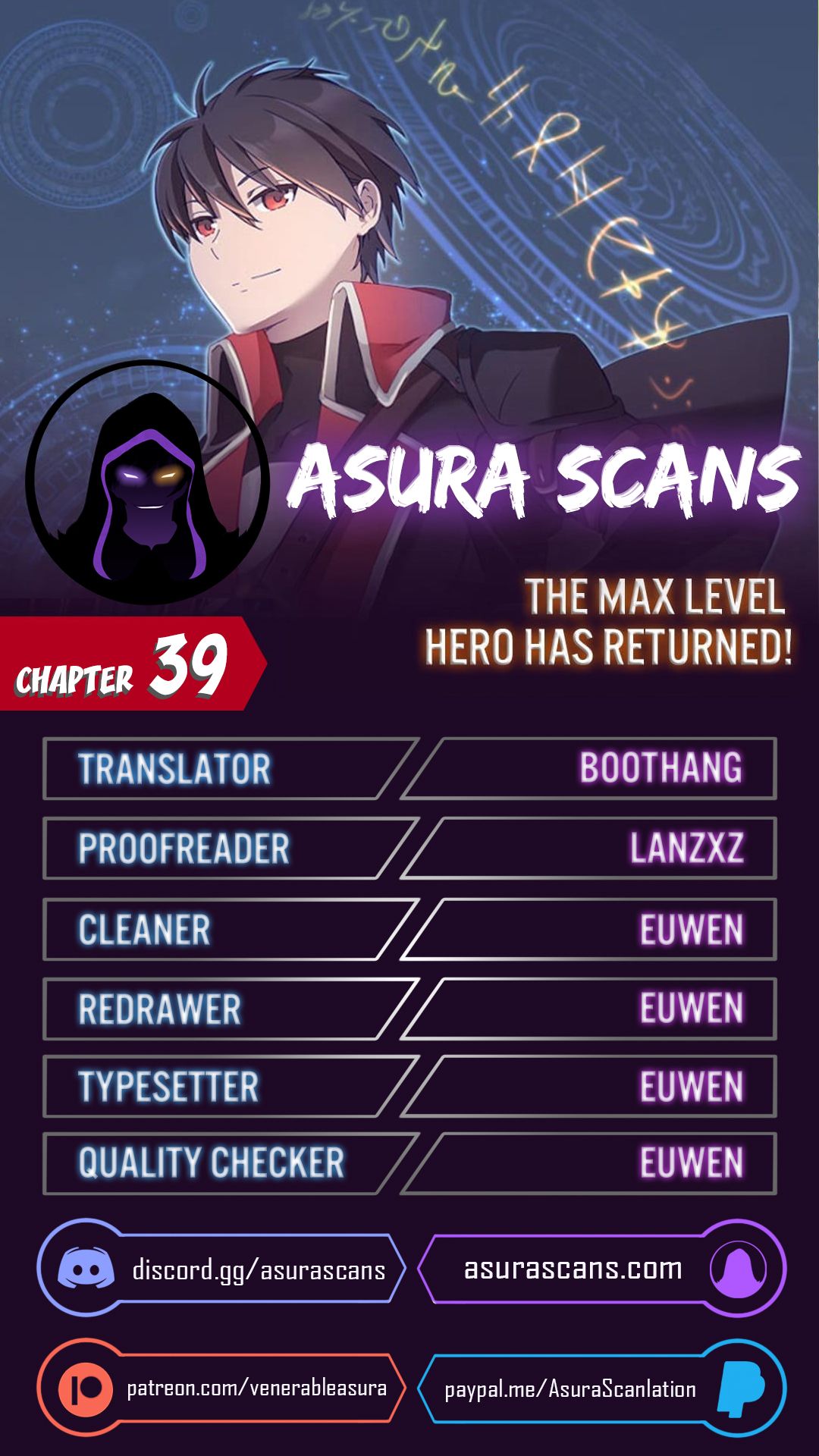The MAX leveled hero will return! chapter 39 page 0