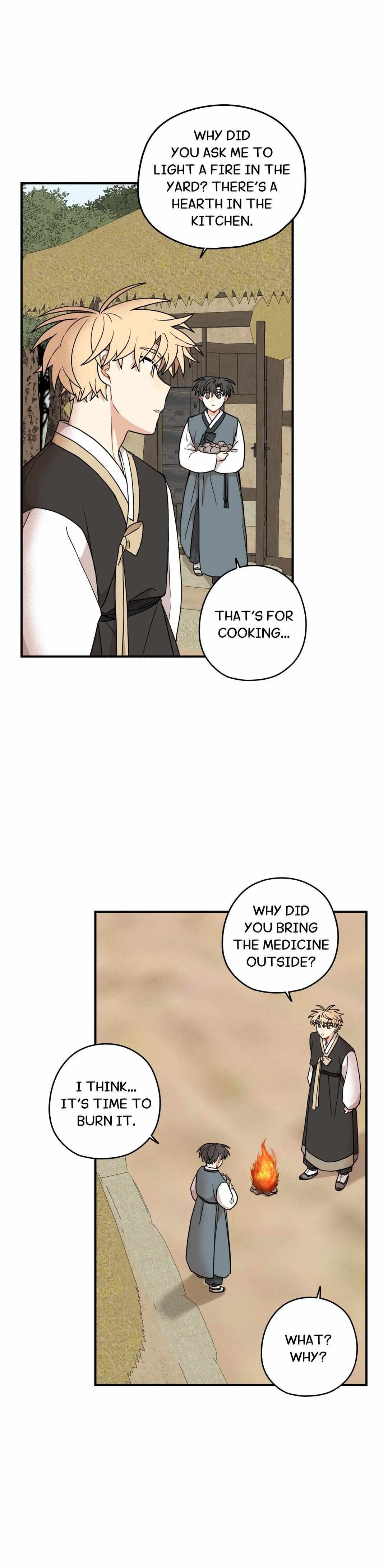 The Path Where the Forsythia Fell Chapter 47 page 17