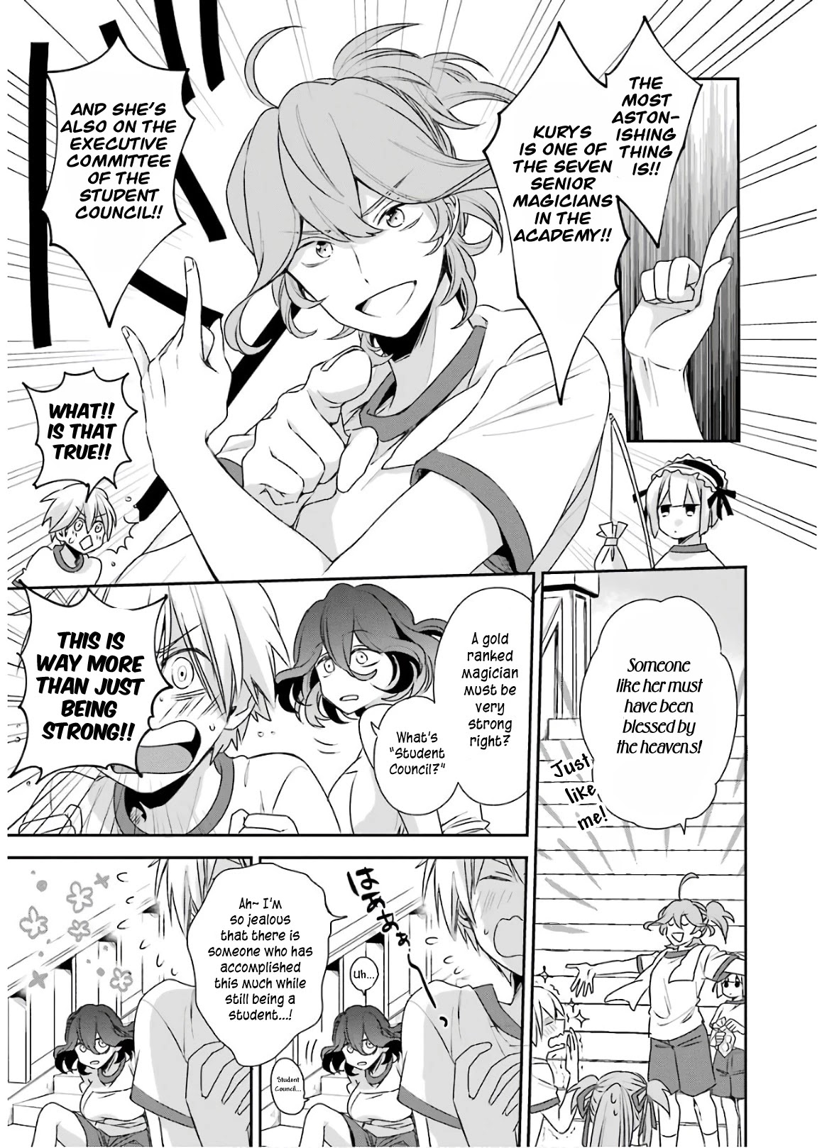 Vermeil in Gold – A Magician Pushes Through the Magical World With the Strongest Disaster Chapter 3.1: Pulse of the Dragonrider (Part 1) page 12
