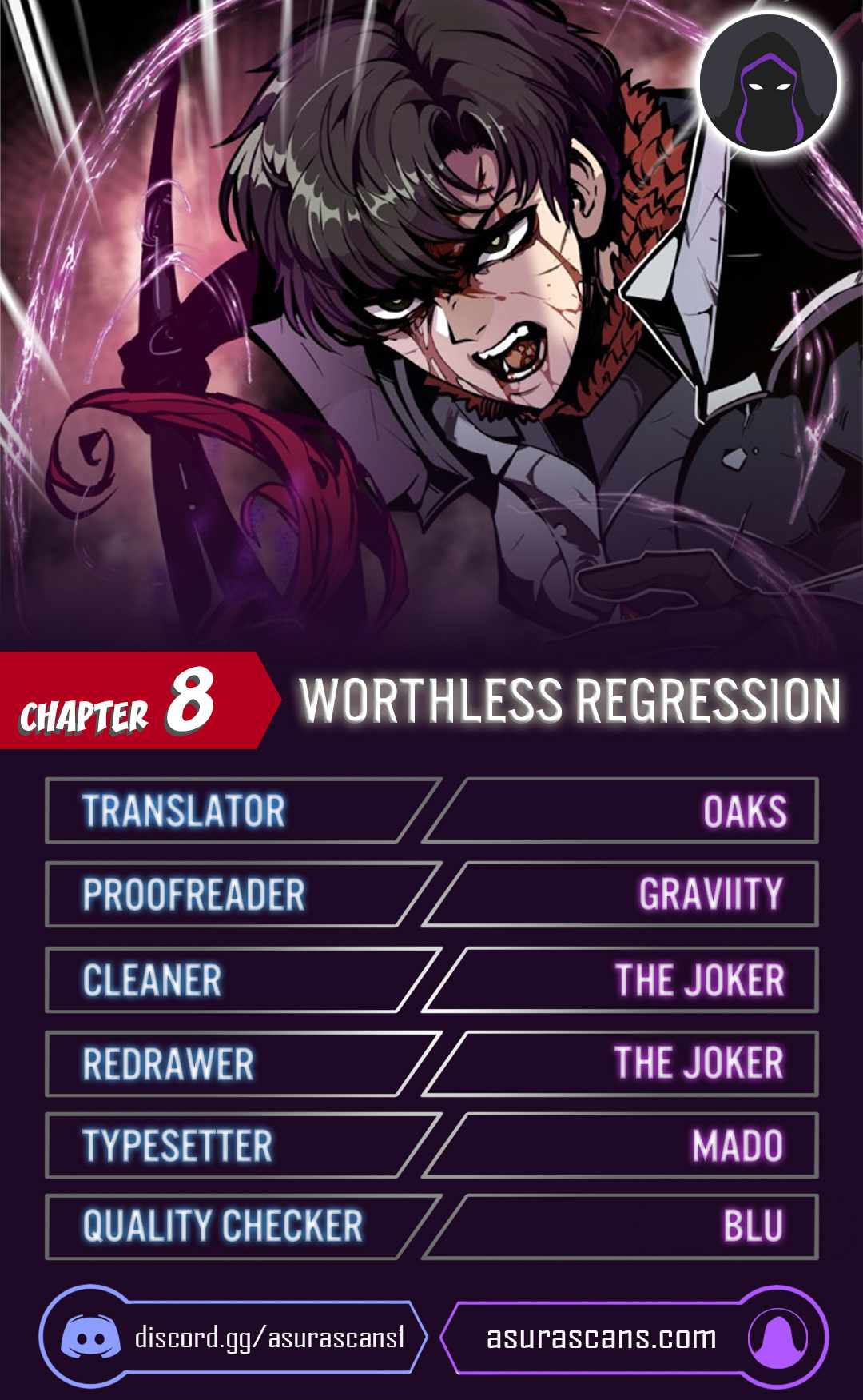 Worthless Regression Chapter 8 page 0
